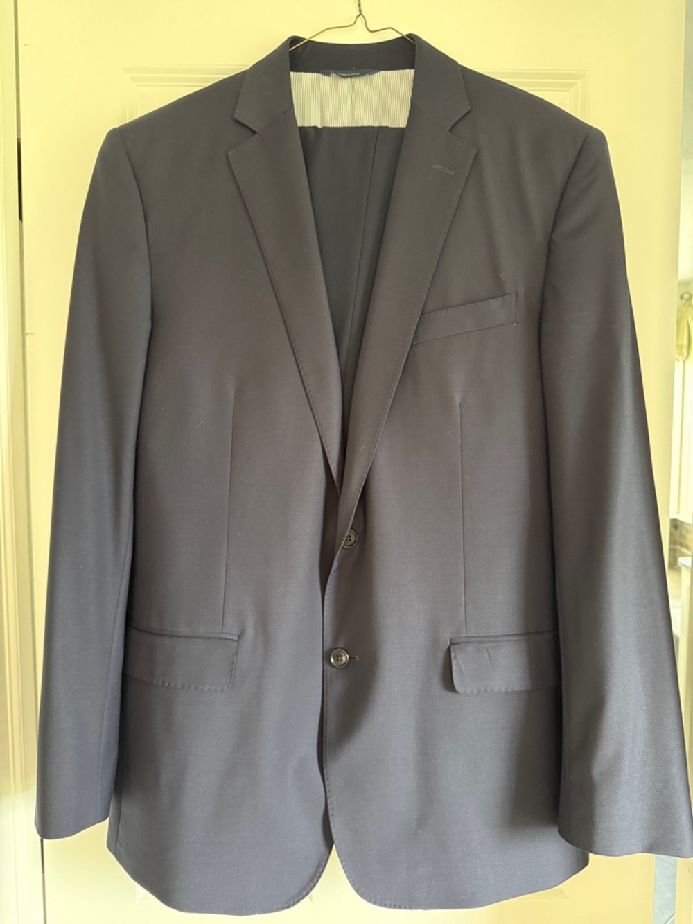 Brooks Brothers Navy Regent Wool 2 piece Suit 44L